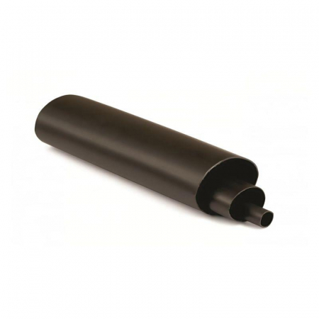 Трубка термоусадочная среднестен. 40/12 с клеем черн. (уп.10м) DKC 2CRMA40