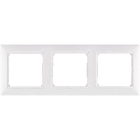 Рамка 3-м Valena горизонт. бел. IEK 774453