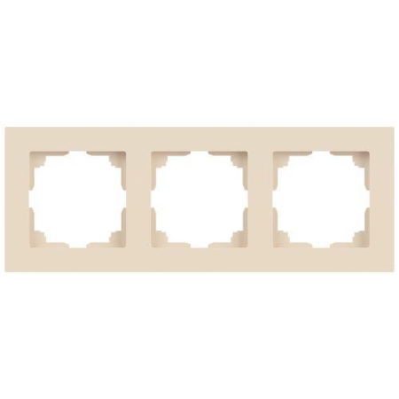 Рамка 3-м СП Accent 6-503-02 сл. кость Intro Б0063781