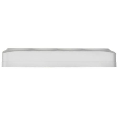 Розетка 4-м ОП GLORY РС24-2-ХБм 10А без заземл. без защ. шторок бел. матов. IEK ERH40-K01M-10