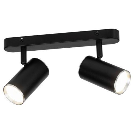 Светильник OL35-2 BK MR16 GU10 IP20 настенно-потолочный спот черн. хром ЭРА Б0056364