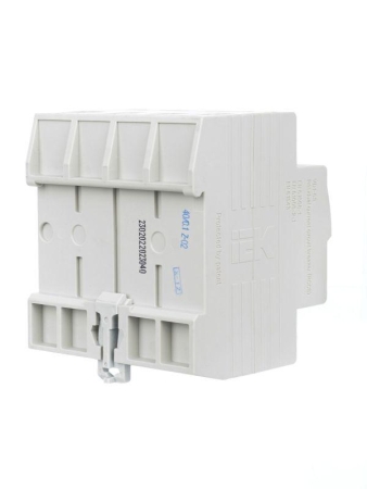 Выключатель дифференциального тока (УЗО) 4п 40А 100мА тип AC ВД1-63 KARAT IEK MDV10-4-040-100