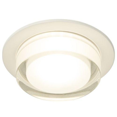 Светильник декоративный DK107 WH MR16 GU5.3 встраив. бел. ЭРА Б0058396