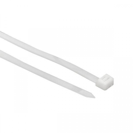 Хомут кабельный 7.2х350 нейл. бел. (уп.100шт) EKF plc-c-7.2x350