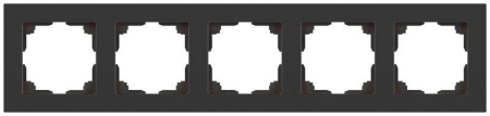 Рамка 5-м СП Accent 6-505-07 графит Intro Б0063733