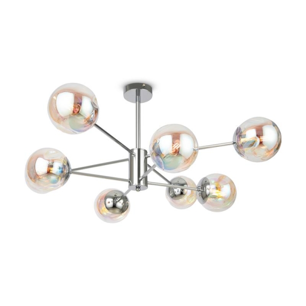 Светильник Hubble 60Вт E27х8 IP20 подвесной Freya FR5223PL-08CH