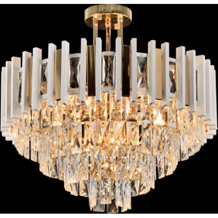 Люстра Nicole 1041-308 8хЕ14 40Вт хрусталь Rivoli Б0061204