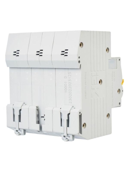 Выключатель автоматический модульный 3п D 125А 15кА ВА47-150 KARAT IEK MVA50-3-125-D