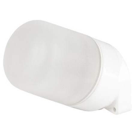 Светильник НББ 02-60-002 для бани керамика/стекло наклонный IP54 E27 max 60Вт 150х90х85 бел. Эра Б0064018