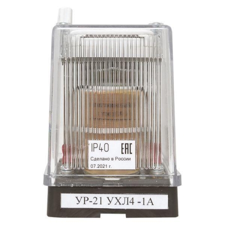 Реле указательное 0.16А DC задн. присоед. УХЛ4 EKF ur21pt0.16azp