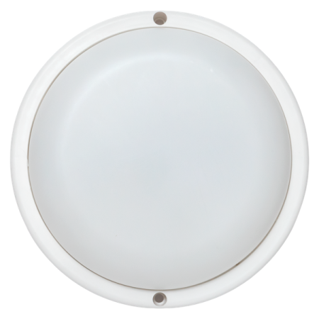 Светильник светодиодный ЖКХ ДПО-1400 18Вт 6500К IP65 круг с микроволнов. датчиком движения LUMA EKF BKL-1400DM-R-18-6500