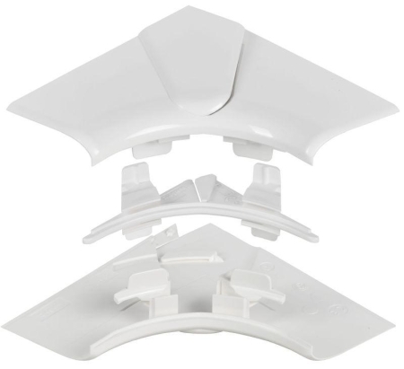 Угол для кабель-канала внутр. изменяемый 80-100град. для DLP 150х50 бел. ИЭК Leg 010606