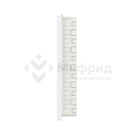 Щиток встраиваемый Фрейм (FRAME) 36мод с тонированной дверцей с 4 шинами PEN (2шт на 8 отверст. и 2шт на 10 отверст.) бел. DKC F36B1WD