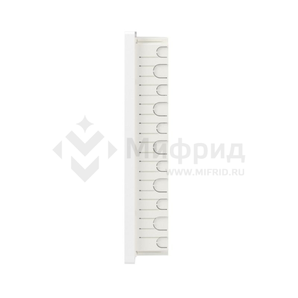 Щиток встраиваемый Фрейм (FRAME) 36мод с тонированной дверцей с 4 шинами PEN (2шт на 8 отверст. и 2шт на 10 отверст.) бел. DKC F36B1WD