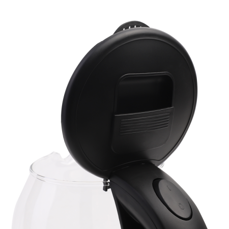 Чайник стеклянный ELX-KG05-C02 черн. ПРОМО Ergolux 14922