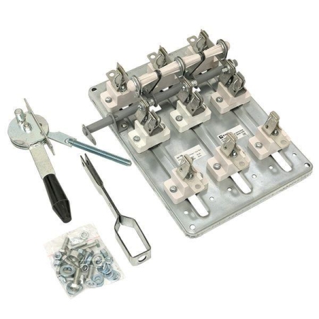 Разъединитель-предохранитель РПС-1 100А левый привод без ППН Basic EKF rps-r-100l