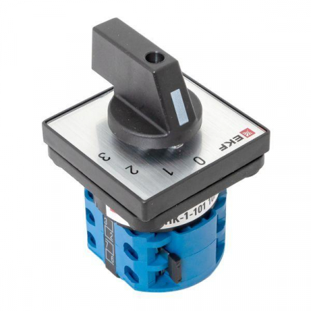 Переключатель кулачковый ПК-1-101 1п 10А "0-1-2-3" EKF pk-1-101-10