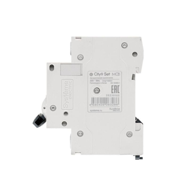 Выключатель автоматический модульный 4п B 10А 4.5кА City9 Set 400В SE C9F14410