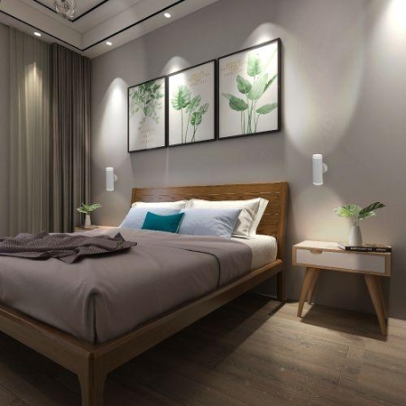 Подсветка декоративная WL45 WH MR16 GU10 12Вт бел. IP20 для интерьера стен Эра Б0058493