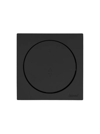 Выключатель проходной 1-кл. СП OSEN 10А IP20 механизм черн. бархат LEZARD 743-4288-105