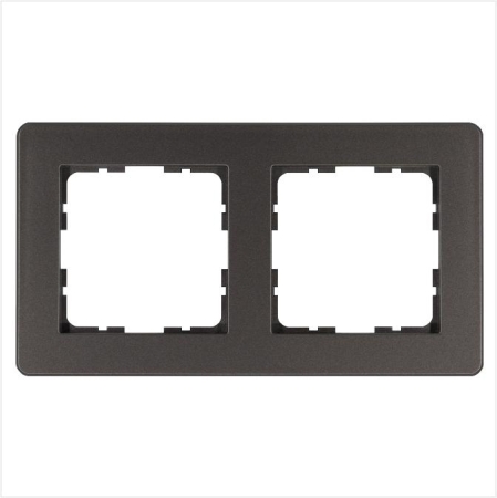 Рамка 2-м G-Flex мокко Jasmart G1102Z