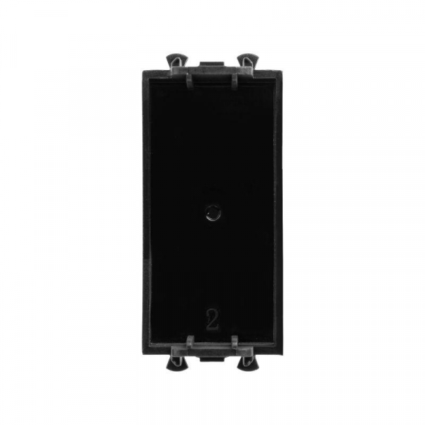 Заглушка 1мод. Avanti "Черный квадрат" модульная DKC 4402991