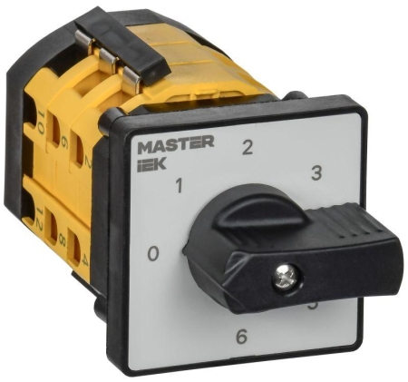 Переключатель кулачковый 10А (сх. 111) стандартная рукоятка IEK MI-CS10-010-111