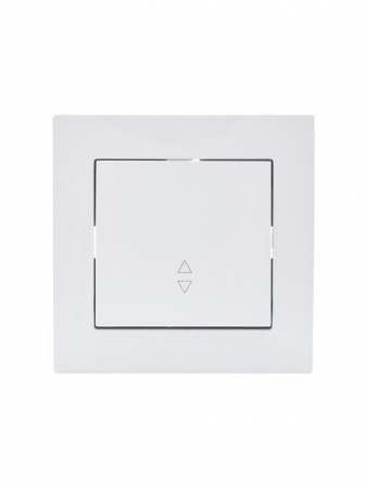 Переключатель проходной 1-кл. СП Vesna механизм бел. LEZARD 742-0288-105