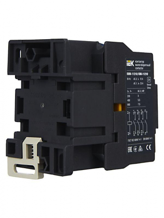 Контактор КМИ-11210 12А 230В/АС3 1НО KARAT IEK KKM11-012-230-10