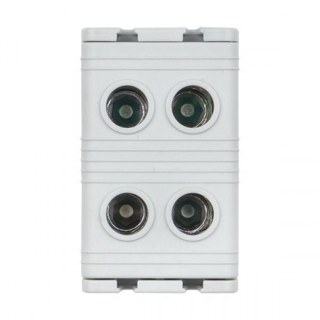 Клемма силовая вводная двойн. КСВ 16-50кв.мм сер. EKF plc-kvs2-16-50-grey