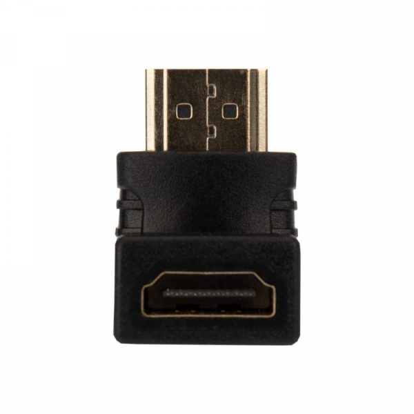 Переходник аудио гнездо HDMI - штекер HDMI угловой блист. Rexant 06-0176-A