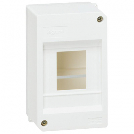 Щиток распред. накладной 4-м Mini S 140х87х68мм без двер. IP30 бел. Leg 001357
