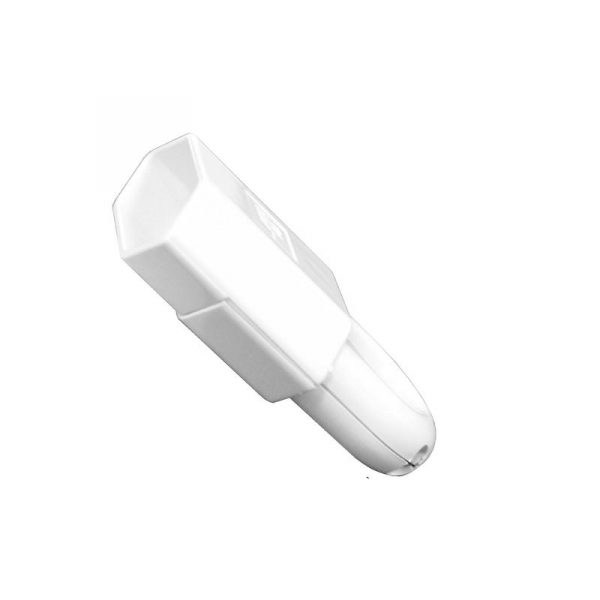 Розетка переносная 6А 250В плоская с ушком без заземл. бел. UNIVersal А104