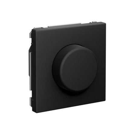 Светорегулятор поворотно-нажимной (диммер) ArtGallery LED RC 400Вт механизм карбон SE GAL001023