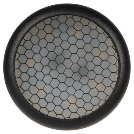 Светильник KL106 MR16 GU5.3 встраив. алюм. WH/BK бел./черн. матов. ЭРА Б0061628