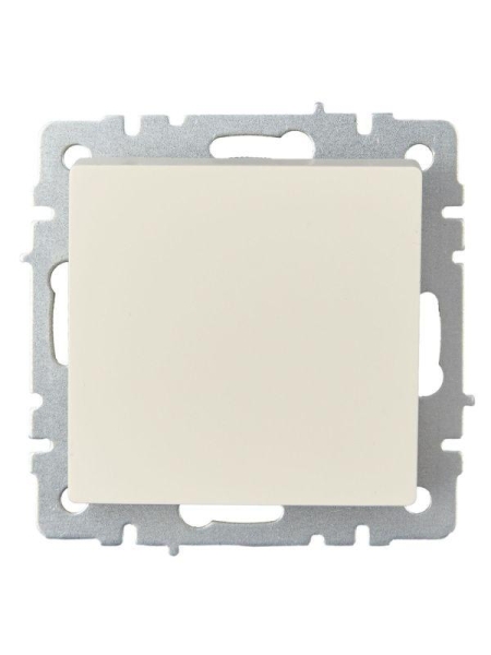 Выключатель проходной 1-кл. СП BRITE ВС10-1-6-БрКр 10А механизм беж. IEK BR-V12-0-10-K10