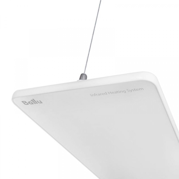 Обогреватель инфракрасный стеклянный 0.5кВт 220В BIH-GSW-0.5 бел. Ballu НС-1502636