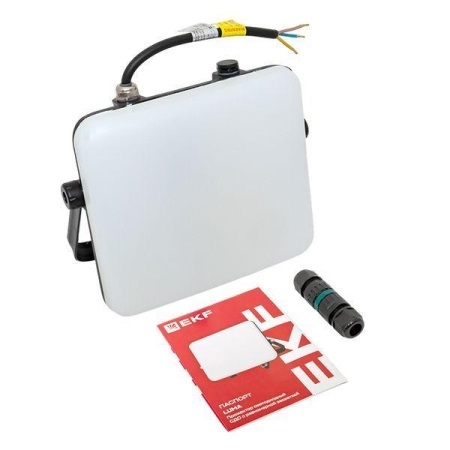 Прожектор светодиодный СДО-4004 50Вт 4000К IP65 с равномерной засветкой LUMA EKF FLL-4004-50-4000