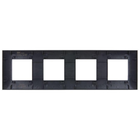 Рамка 4-м SKANDY SK-F04G графит IEK SK-M42-K53