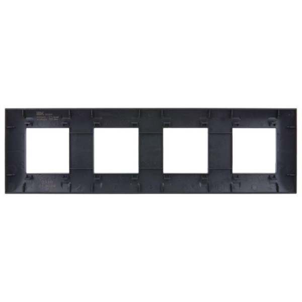 Рамка 4-м SKANDY SK-F04G графит IEK SK-M42-K53