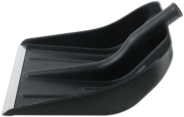 Лопата для уборки снега малая 360х400мм без черенка пластик. 68098