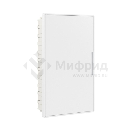 Щиток встраиваемый Фрейм (FRAME) 36мод. с бел. дверцей с 4 шинами PEN (2шт на 8 отверст. и 2шт на 10 отверст.) бел. DKC F36B1WW