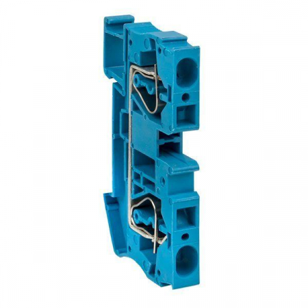 Колодка клеммная ST-4 41А пружинная син. EKF plc-jxb-st-4-blue