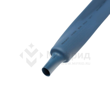 Трубка термоусадочная ТУТ нг 35.0/17.5 син. 1м Rexant 23-5007