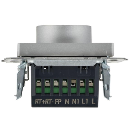 Термостат электронный с индик. BRITE СП IP20 ТС10-1-БрА механизм алюм. IEK BR-RT11-K47