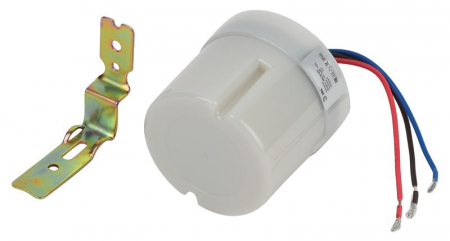 Датчик освещенности DF 303 фотореле сер. макс. нагрузка 5500В.А IP44 Эра Б0043806