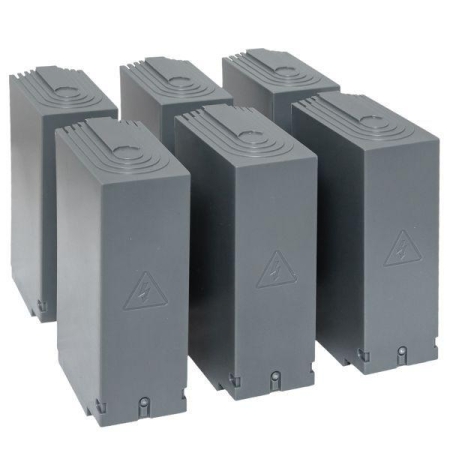 Комплект клеммных крышек (длинные) для рубильников TwinBlock 315-400А (уп.6шт) EKF tb-cvrlong-6-315-400