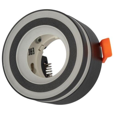 Светильник DK113 BK под лампу GX53 (до 15Вт) D83хH65мм IP20 черн. Эра Б0059788