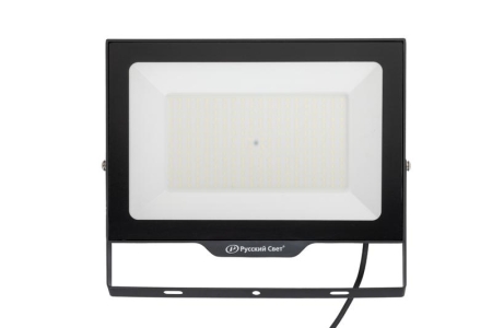 Прожектор светодиодный СДО FL 10 C 200W VW 840 BK CL 397х290х31.5мм 200Вт 4000К IP65 уличный черн. Русский Свет 15081023281