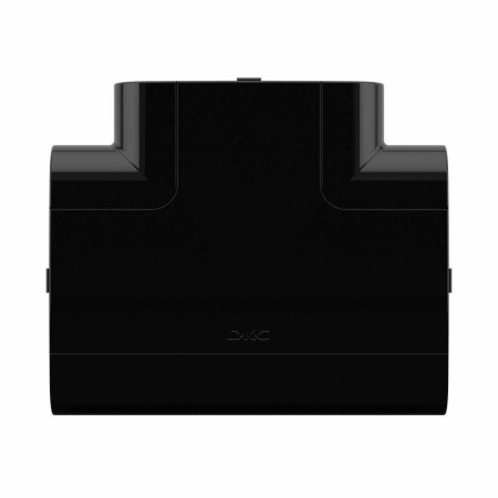 Тройник 90х50мм черн. DKC 09506A